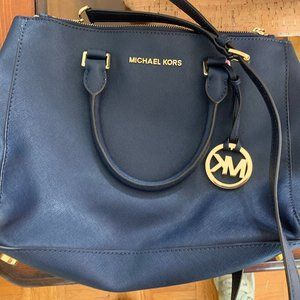 Michael Kors Handbag Designer Blue Purse